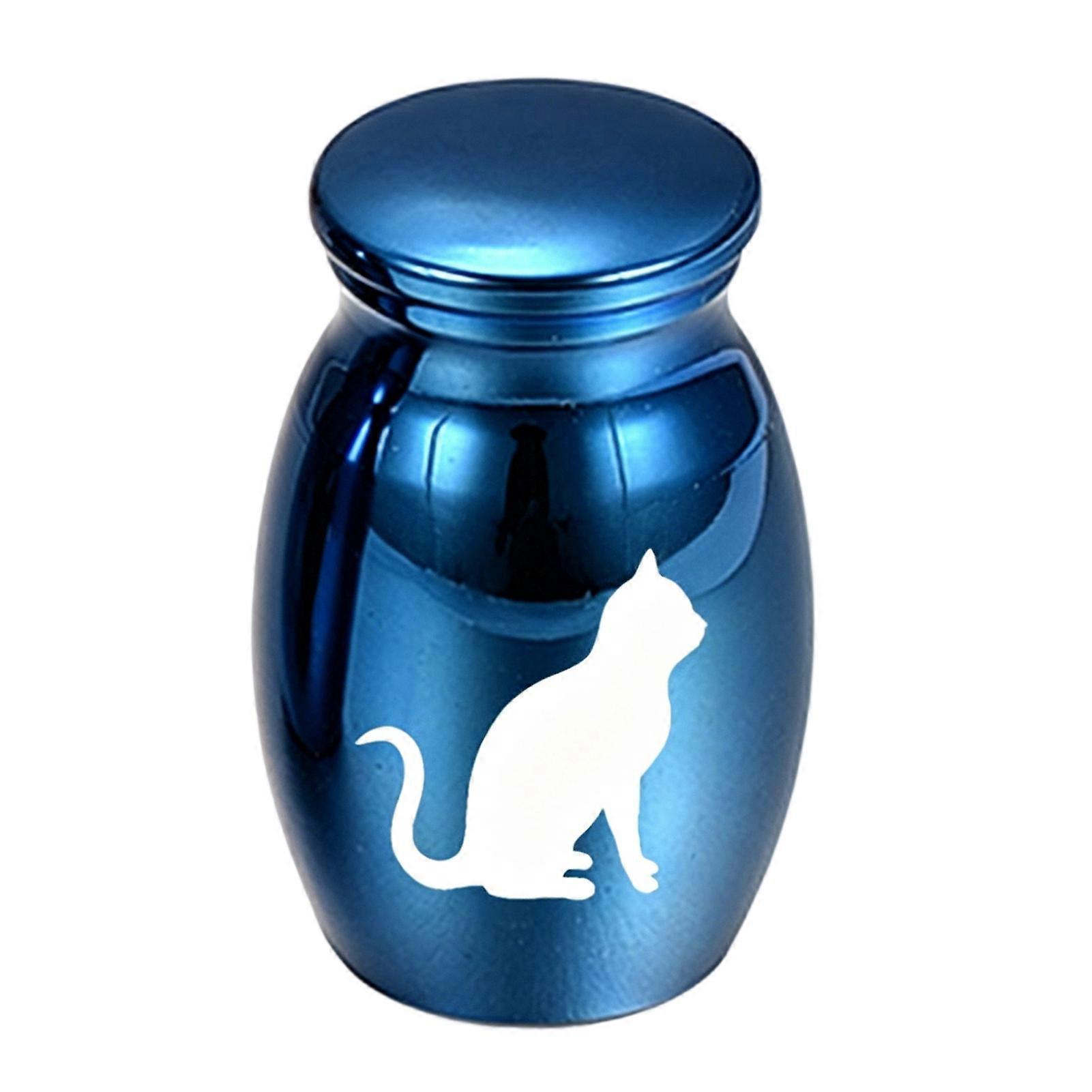 Memorial Storage Box - Charming Design & Safe Round Shape - for Cat Lover