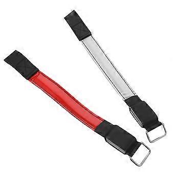 2 Pcs Sports Lights Wristband LED Luminous Armband Night Running Glowing Armlet