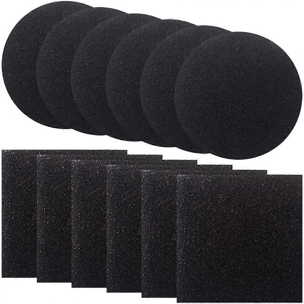 12pcs Kitchen Compost Bin Filter Charcoal Filter Replacement for Countertop