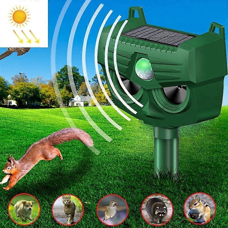 RC-545 Répulsifs pour animaux à ultrasons infrarouges solaires extérieurs RC-543