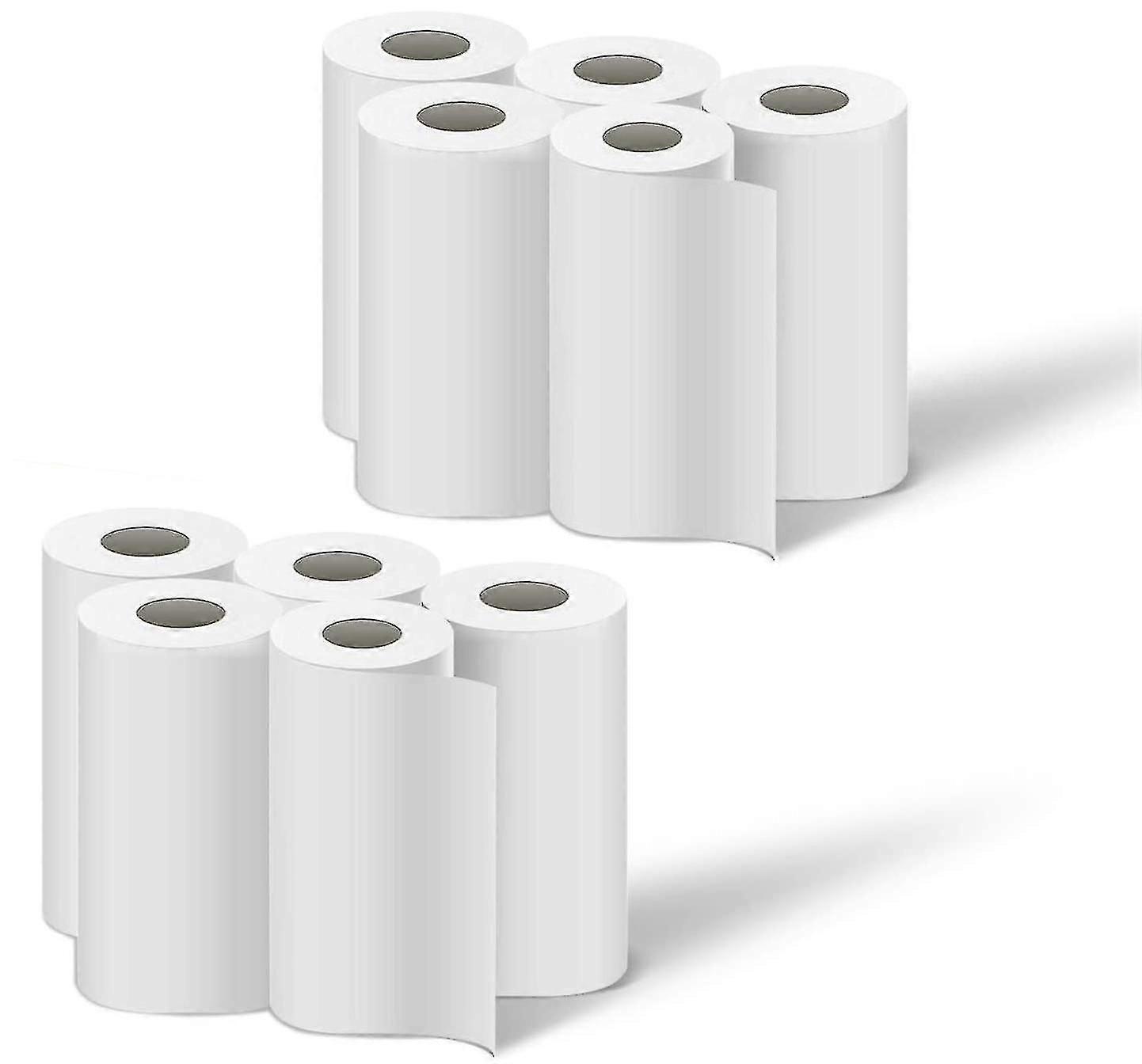 10 rullar tryckpapper för barnkamera, snabbtryck termopapper, påfyllningspapper för barnkamera