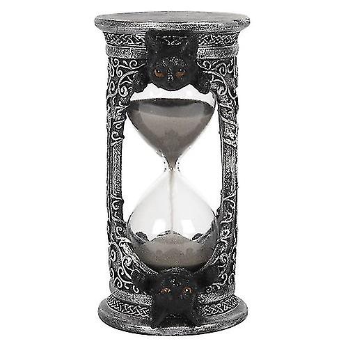 Something Different Black Cat Hourglass