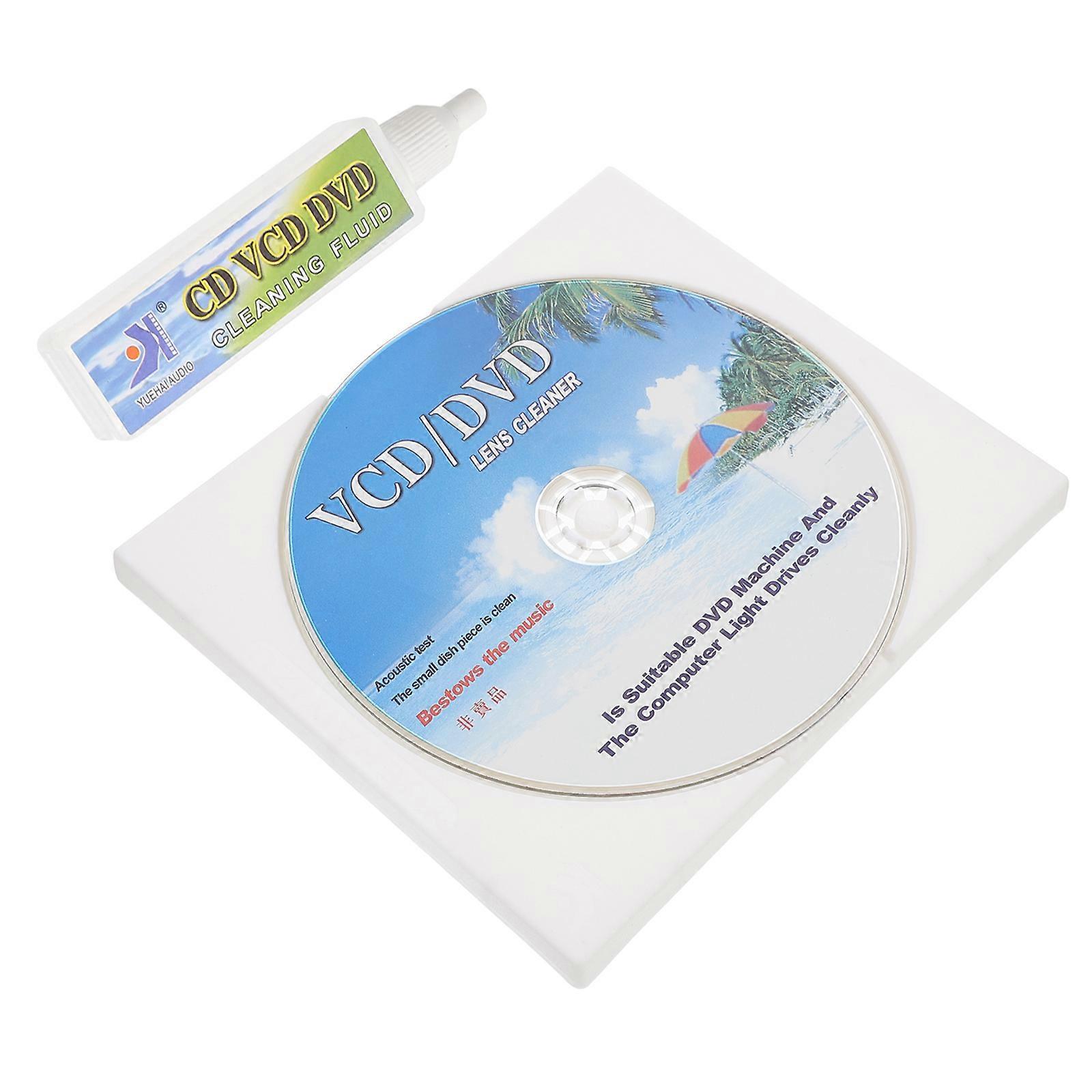 1 Set Disc Cleaning Set Player Maintain Equipment For Cd/Vcd/Dvd Player