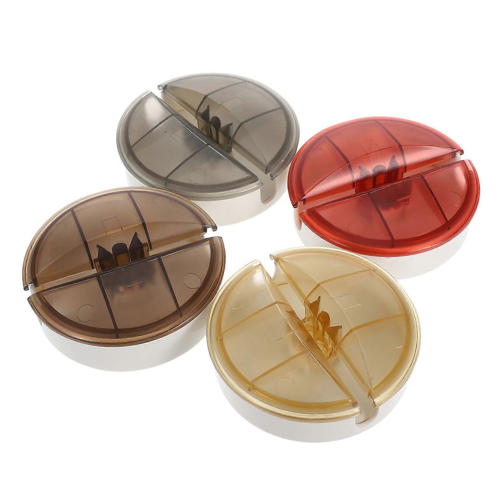 4pcs Cable Retractor Cable Winder Cable Management Box Data Cable Organizer