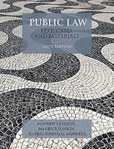 Public Law Text Cases and Materials