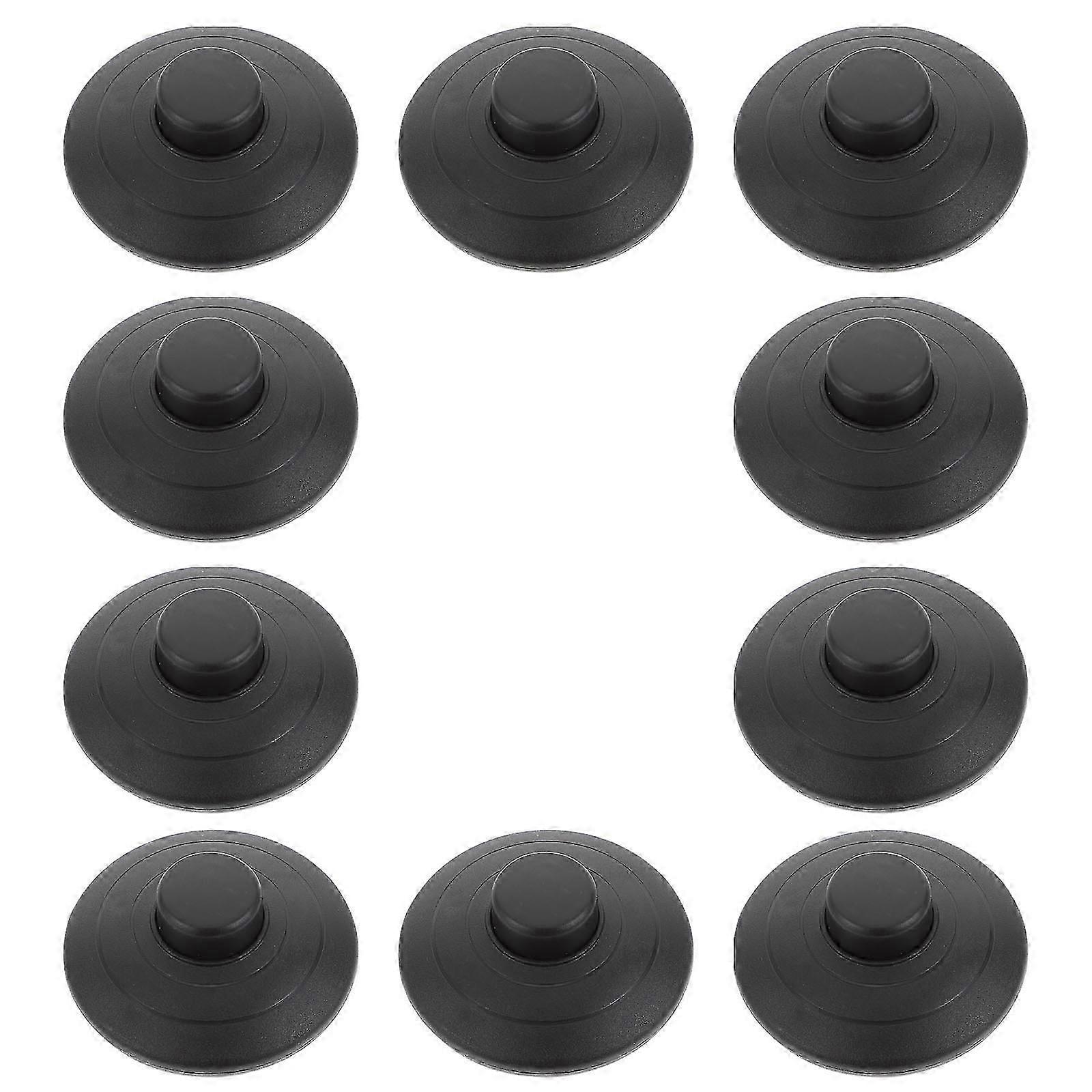 30 Pack Foot Pedal Switch, ABS, Hands-Free Control for Lamps and Lights, 1A/2A, Black