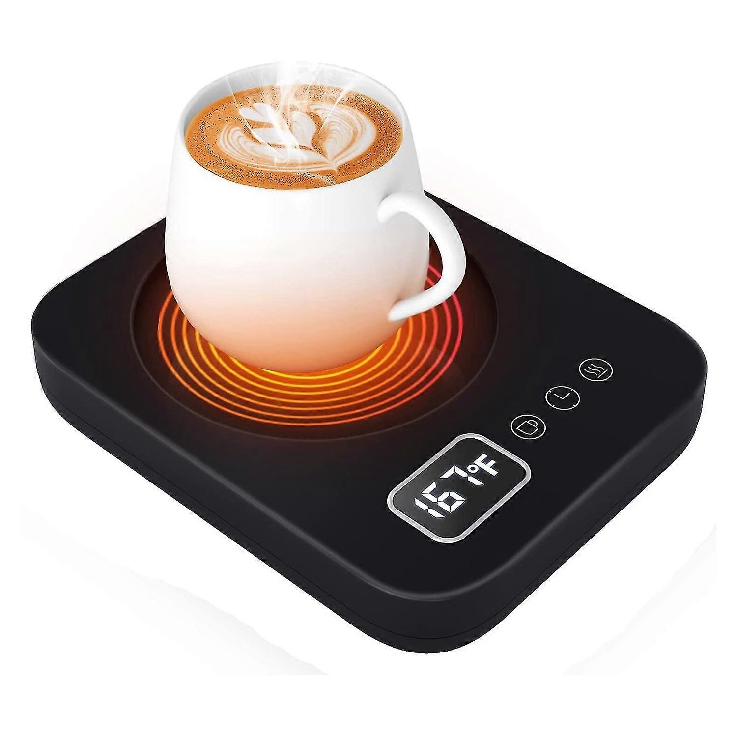 Cup Warmer - Mug Warmer For Desk With 3-temp /cup Type /timing Function Black Us Plug