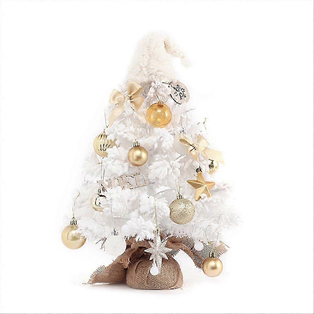 Compact Desktop Mini Christmas Tree Ornament Decor