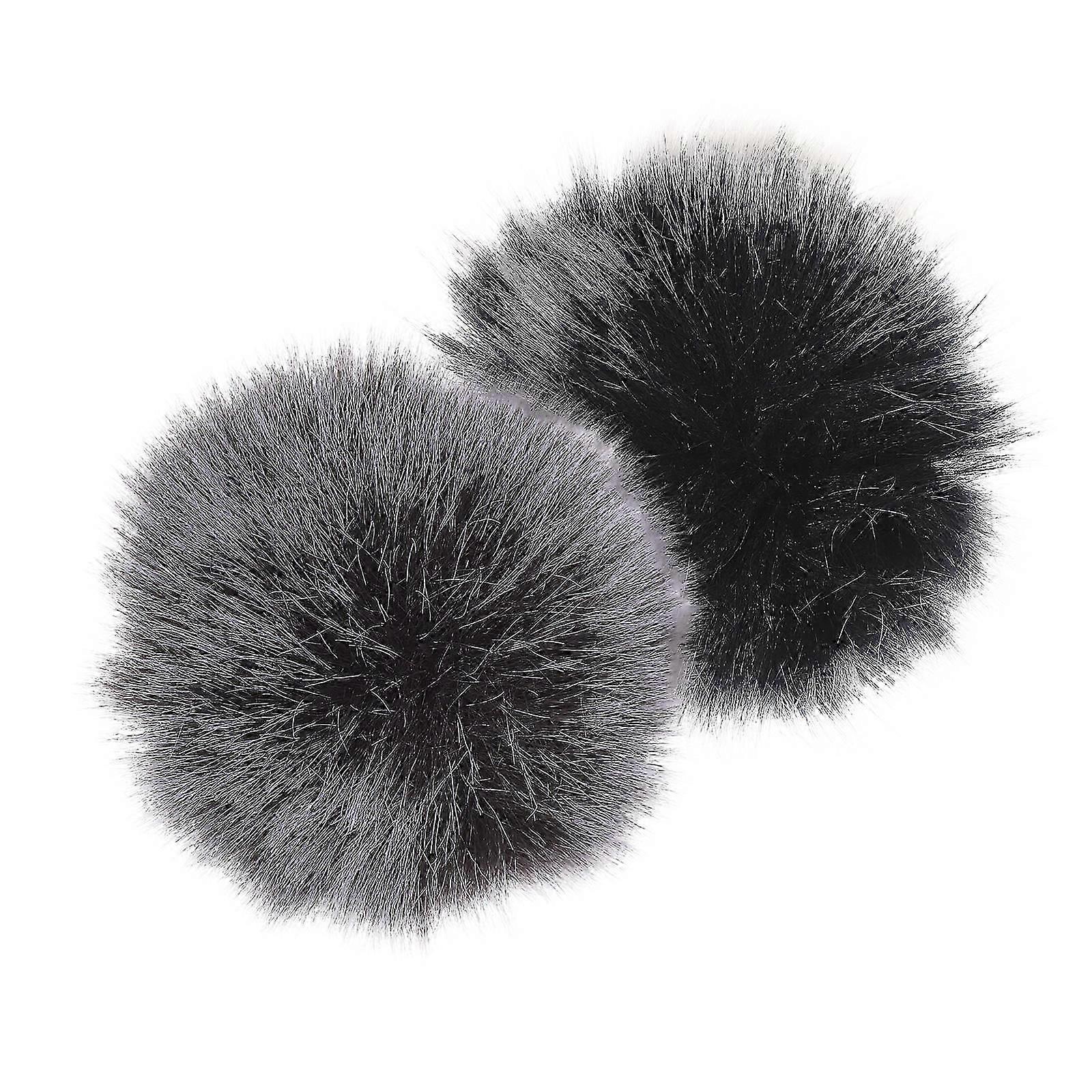 Wireless Lapel Microphone Windscreen Muff for Wind Noise Reduction 2Pcs