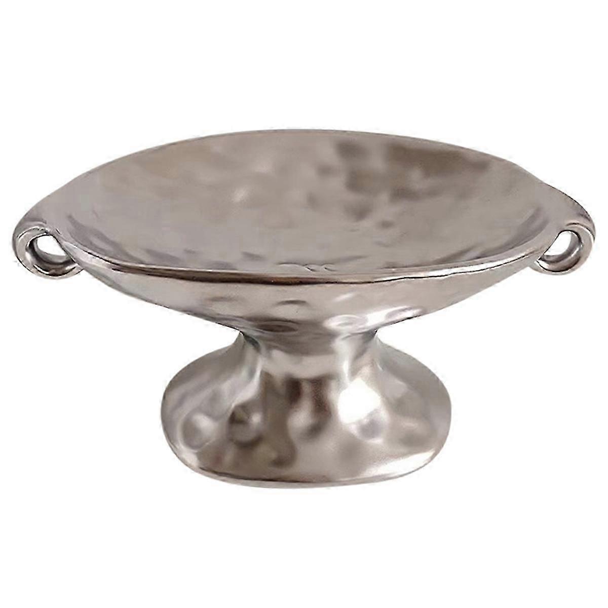 1Pc Ceramic Double-Eared Soap Dish\nBathroom Soap Storage