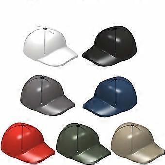 6 Colors Mini Building Block Baseball Cap Set for DIY Figure Dressing, Solid Hats for Scene Play
