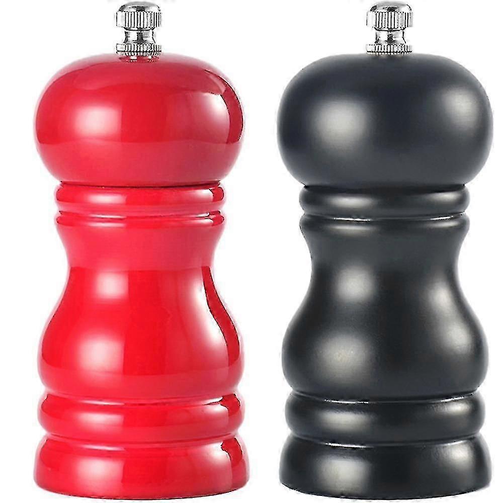 Solid Wood Manual Pepper Grinder | Seasoning Bottle