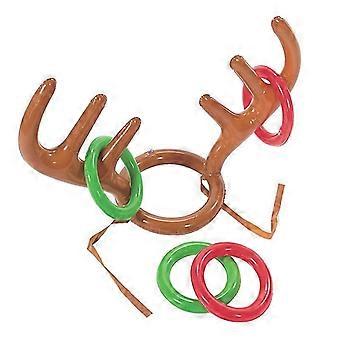 Halloween Accessories For Fun/trick Relieve Stress Kids Reindeer Ring Toss