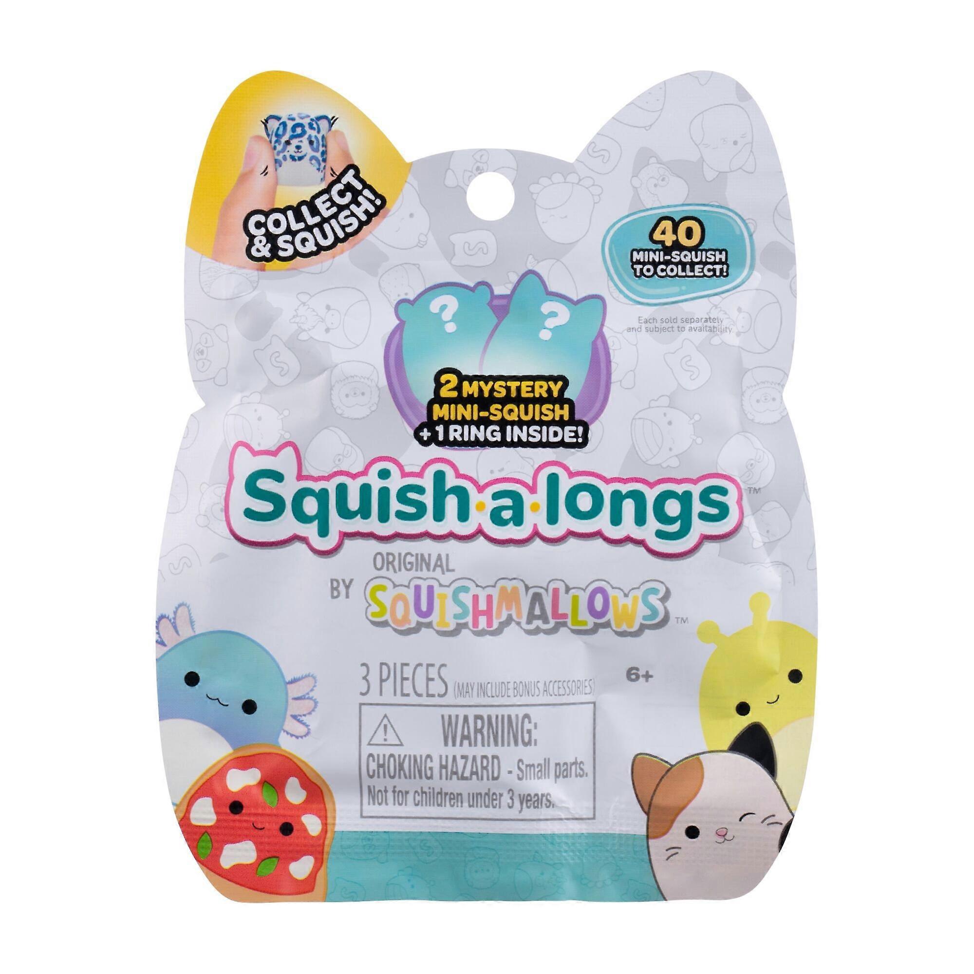 Mini Squishmallows 2-pack, 2,5 cm samlarleksaker
