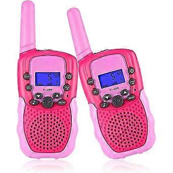 Spielzeug für 3-12 Jahre alte Mädchen Jungen, Walkie-Talkies für Kinder 22 Kanäle 2-Wege-Radio-Spielzeug mit hintergrundbeleuchteter LCD-Taschenlampe, 3 Meilen Reichweite für draußen, Camping