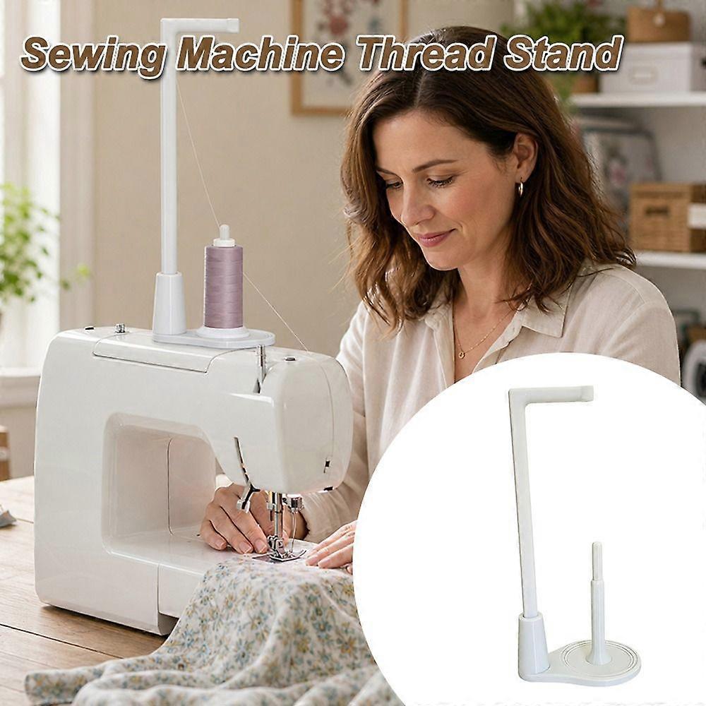 Printed Sewing Machine Thread Stand Smooth Thread Feed Easy Installation Anti-Tangle Thread Guide Lightweight Sturdy