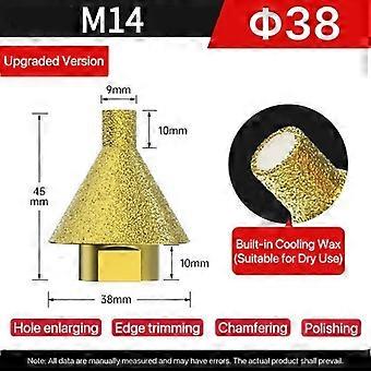 M14/10 Diamantfasningsborr Hålbrotschning Konfräsning Slipning Polering för porslinsplattor