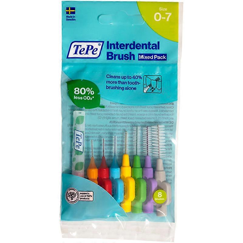 TePe Interdental Brush 6 pcs Mixed Pack