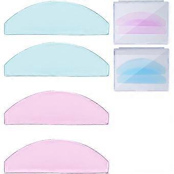 4pcs Lash Lift Pads, 1mm Korean Lash Lift Shields Flat, Eyelash Pads for Eyelash Softening, Perming, Eye Patches, Lash Lift Ribbon, Lash Extensions, G