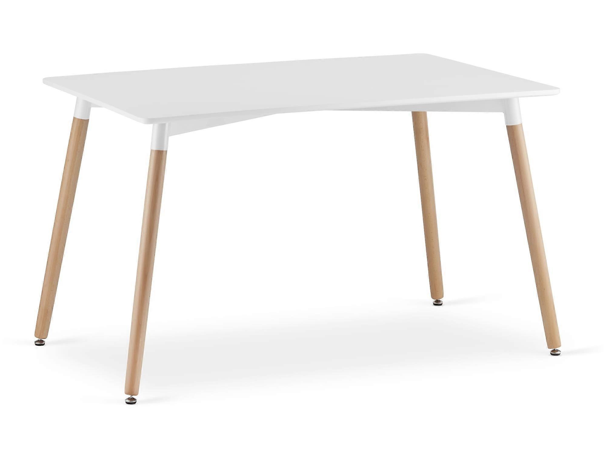 Table ADRIA 120cm x 80cm - blanc