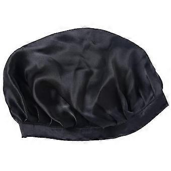 Solid Color Bandanas Women Sleeping Cap Sleeping Cap Sleeping Hair Bonnet Satin Sleeping Head Cover