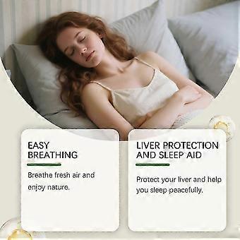 lxb 4-Piece Box 4 in 1 Natural Herbal Energy Bar for Deep Sleep, Lung Cleansing and Liver Support - Herbal Energy Bar 4in1