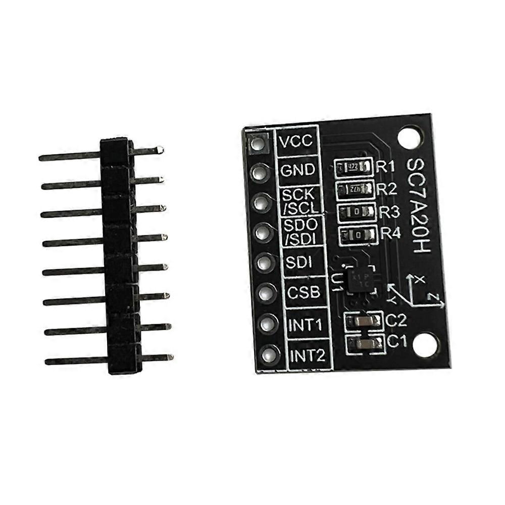 SC7A20H 3 Axis Digital Accelerometer Sensor Module High-Precision SC7A20H 3-Axis Accelerometer Sensing Module