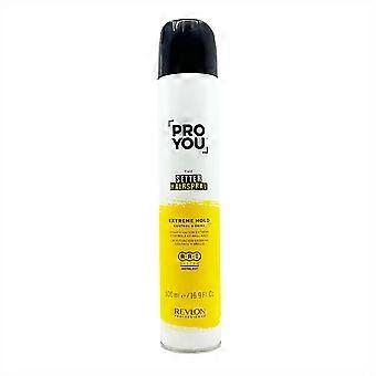 Spray de cabelo Revlon Professional ProYou The Setter, fixação extrema, 500ml