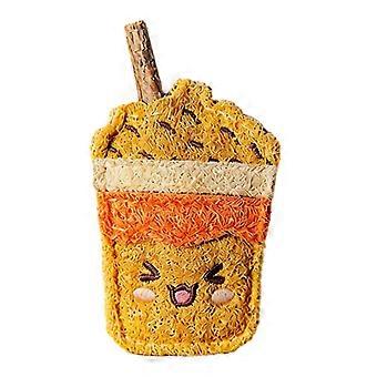 Luffa-Milchteebecher Katzenkauspielzeug