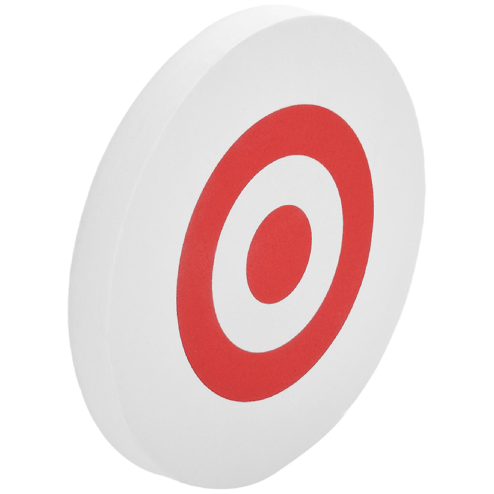 25 X 3cm Archery Eva Foam Target Self Healing Bow Moving Hunting Practice White+red