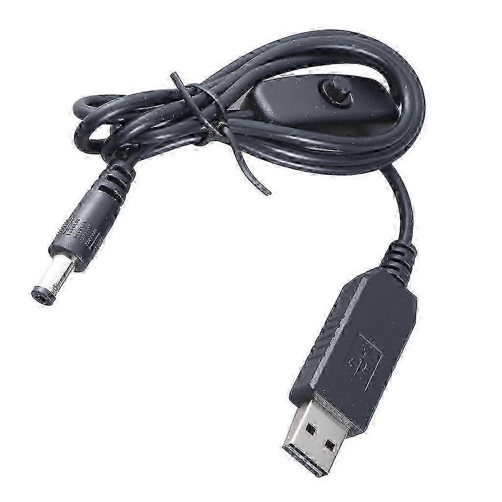 USB to 12V DC5521 Power Cable