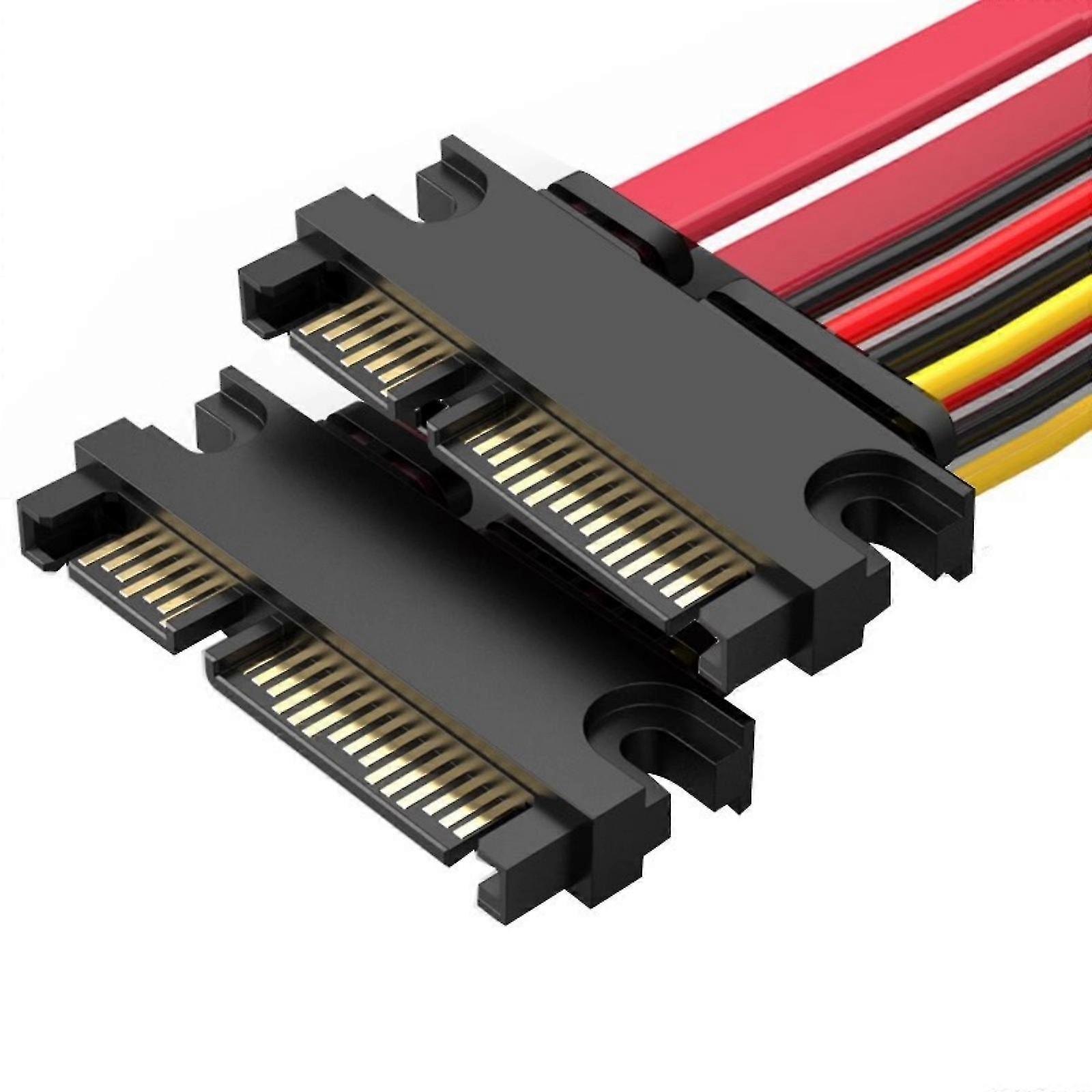 Compact 22Pin SATA Combo Cable