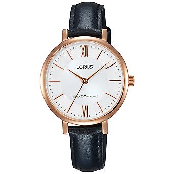 Lorus woman Quartz Analog Woman Watch with Rg264LX9 Cowskin Bracelet