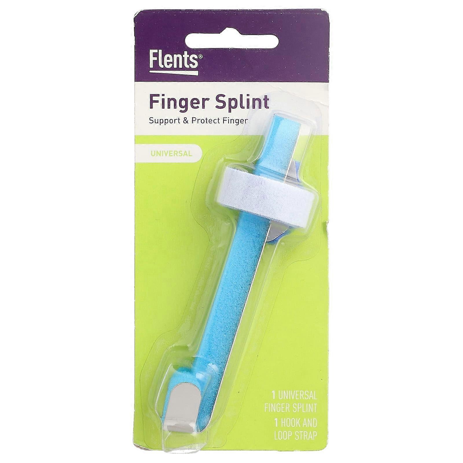 Flents, Finger Splint, Universal, 1 Count