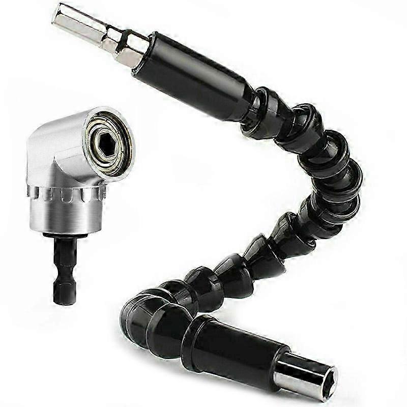 Right Angle 1/4 Inch Drill Bit Set
