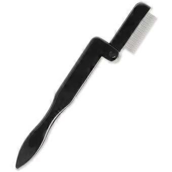 1pcs Brow Brush,Stainless Steel Teeth Eyebrow Comb Eyelash Separator