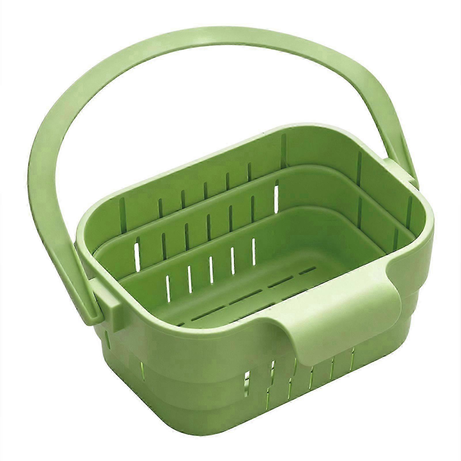 Compact Foldable Sink Drain & Caddy