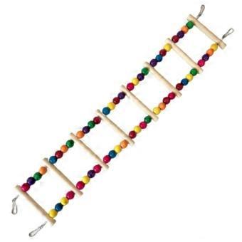 Papegaai Klimmen Ladder Speelgoed Vogel Houten Ladder Brug Vogel Ladder Speelgoed Vogel Swing Speelgoed Papegaai Swing Vogel Hangende Ladder