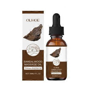 Sandalwood Massage Oil Contains Jasmine Flower Extract, Neroli Oil, Sandalwood Oil