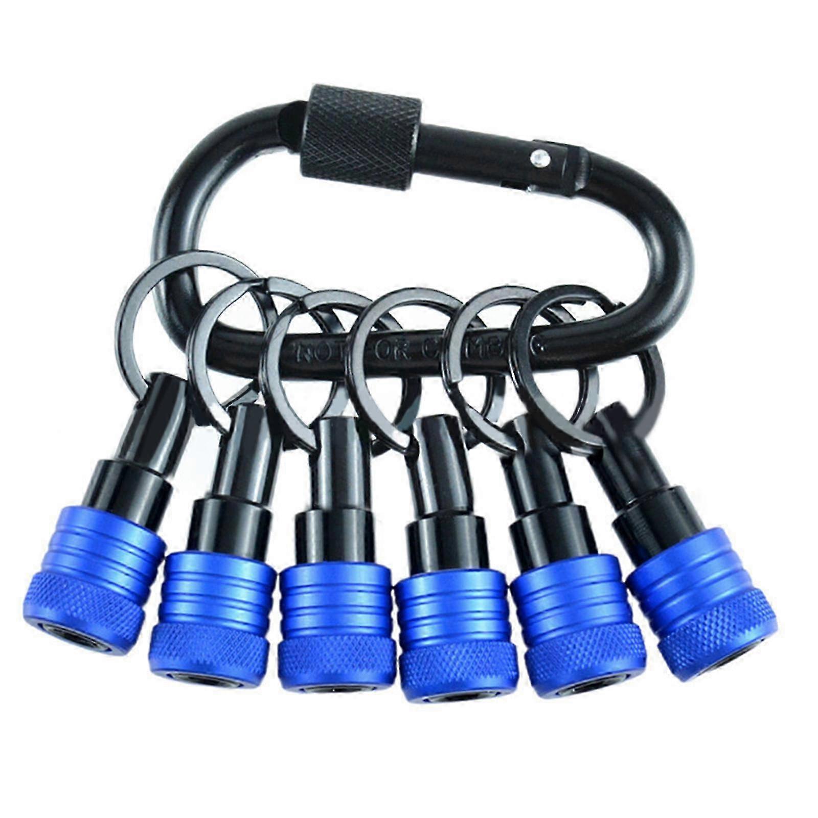 6pcs Hex Shank Bit Holders 1/4"