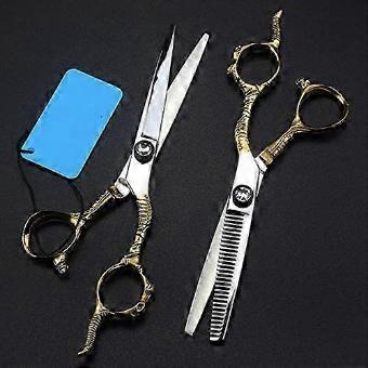 6 Inch Japanese 440C Gold Barber Scissors