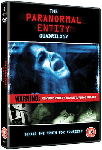 Paranormal Entity 1-4 DVD (2012) Shane Van Dyke cert 18 4 discs - Region 2