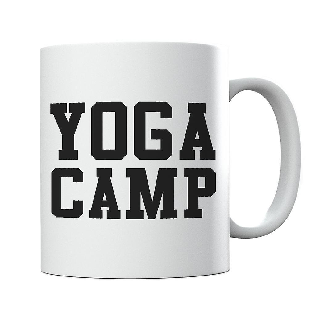 Yoga Camp Slogan Mug
