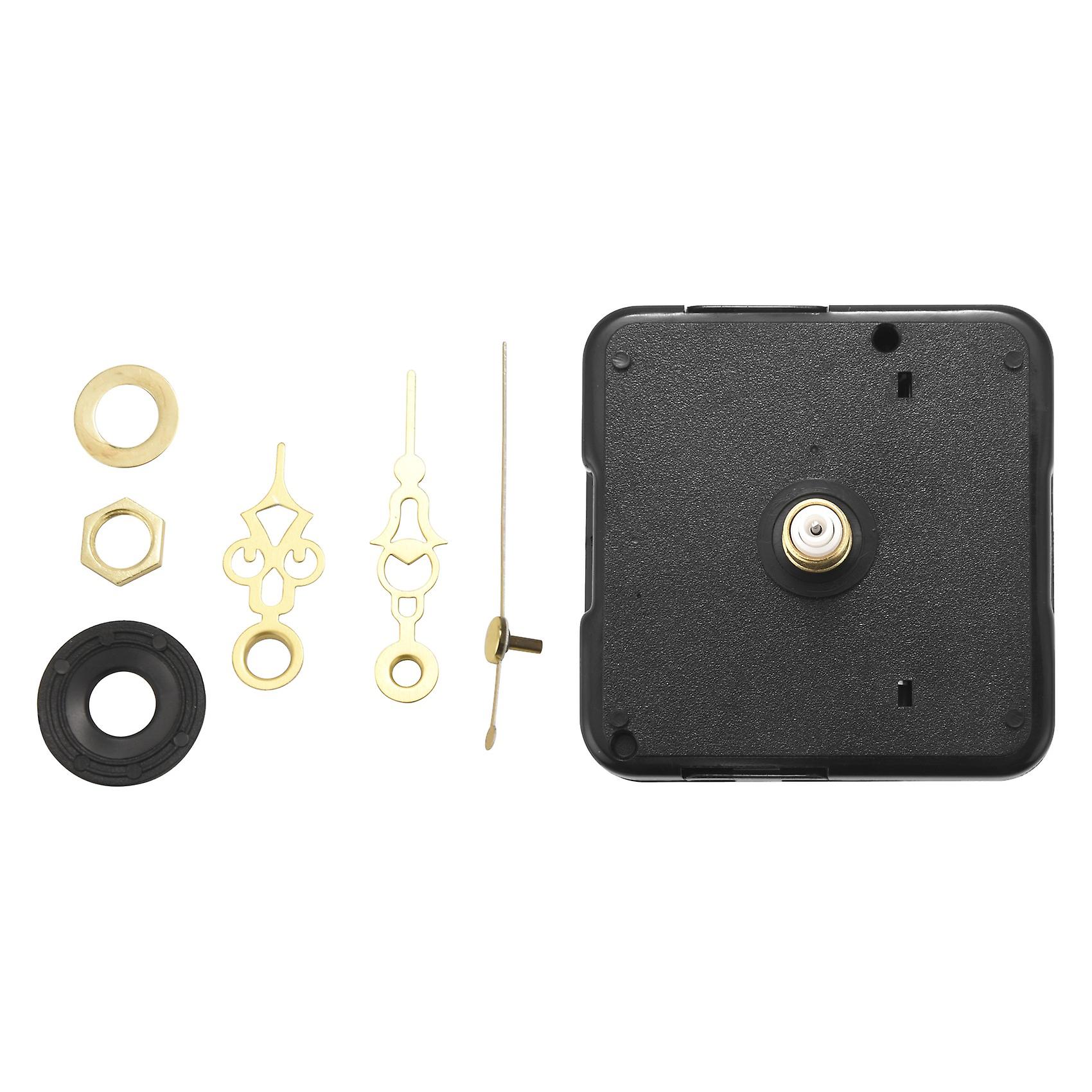 DIY Clock Metal Texture Wall Clock Retro Wall Clock movement Accessories