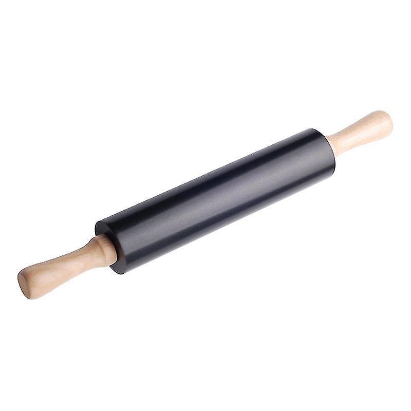 Kitchen Craft Rolling Pin with Handles, Non-stick Coating (43 cm)