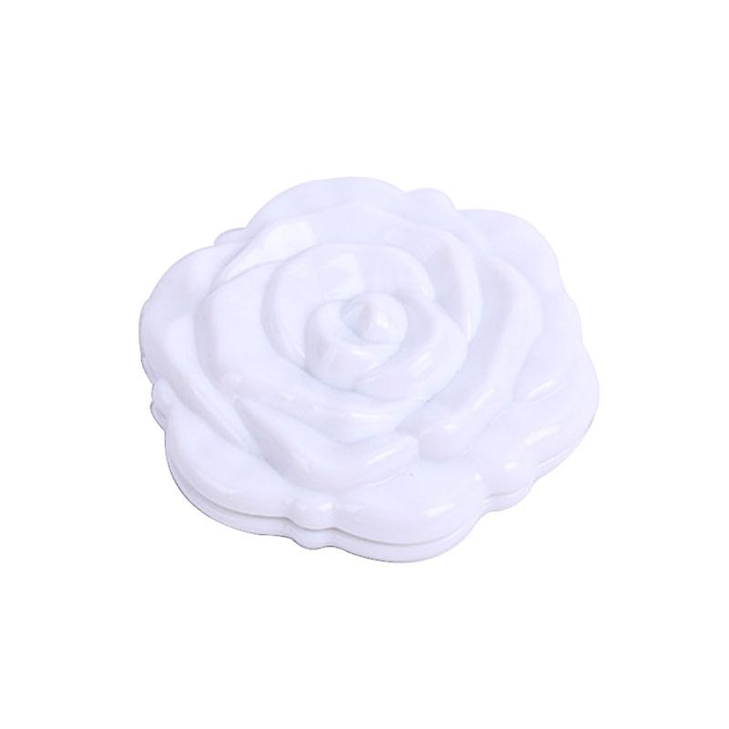 Mini Mirror Retro Rose Flower Portable Small Pocket Makeup Mirror Double Sided Hand Mirrors Compact Cosmetic Beauty Tool