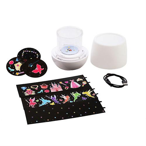 FAIRYTALE Lumi Go Round Rotating Projector Light Comforting Soft Glow Ages 5 Up
