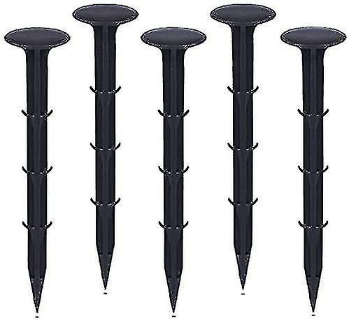 Plastic Garden Fixing Stakes Garden Stakes For Fixing Fabric Weed Control Uv Protection 100 Pieces B