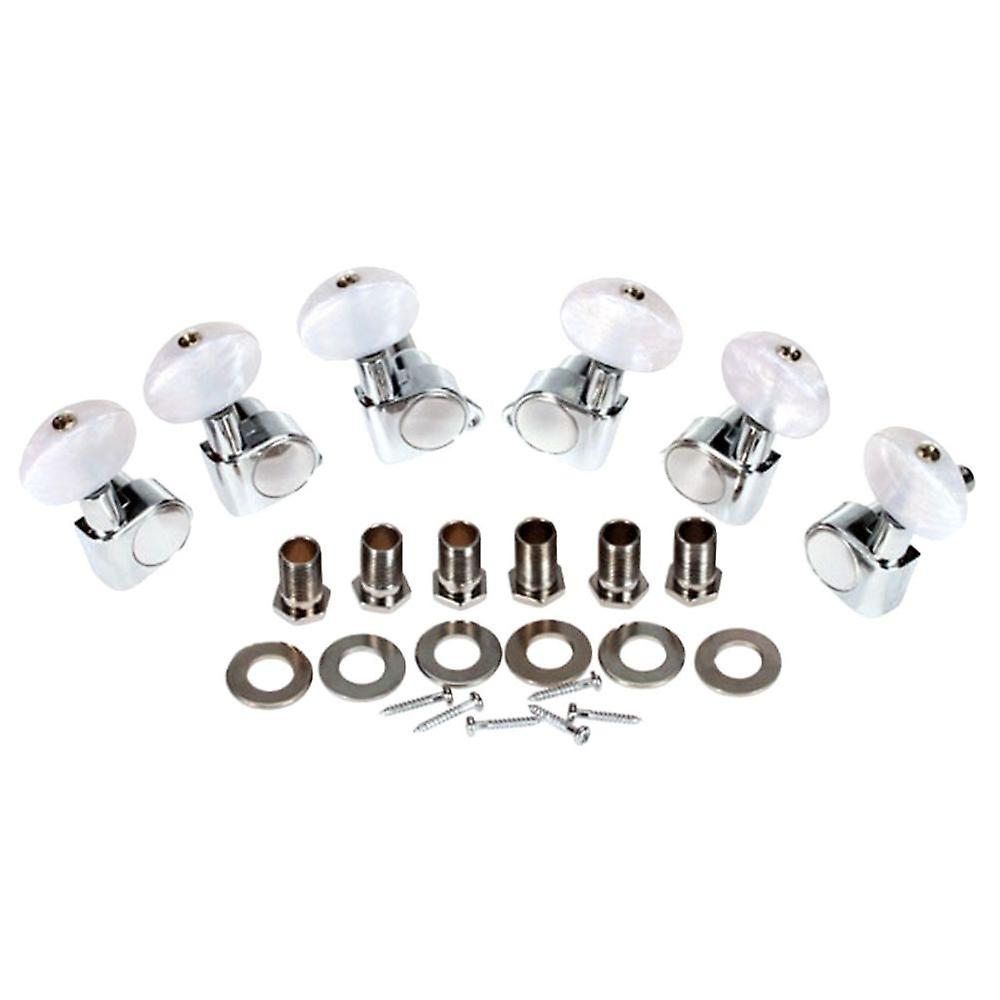 Sealed Tuning Tuning Pegs Electric Guitar Tuners 3l+3r 3 Pairs