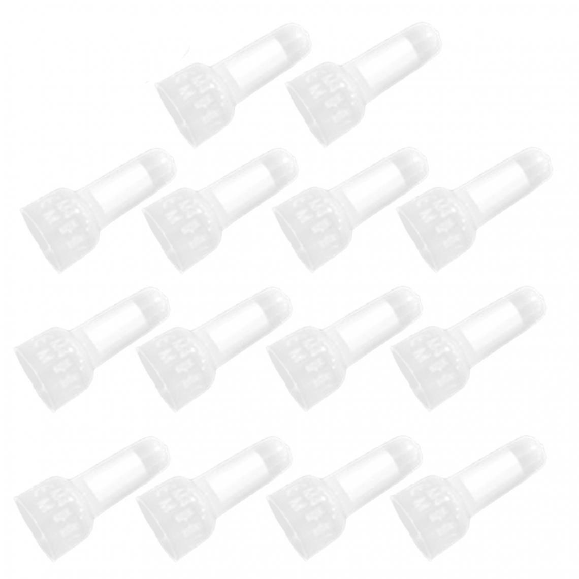 Lot Of 200pcs Closed End Cap 22-18awg/22-14awg Crimp Connector Nylon Wire Closed End Cap